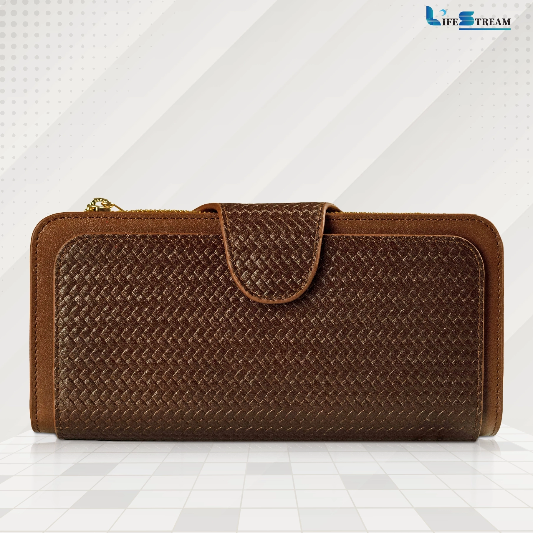 Ladies Hand Purse – Stylish & Functional (Brown)